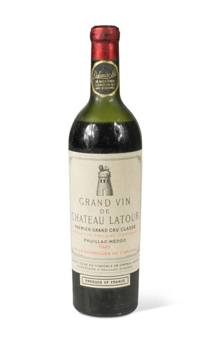 Lot 1023 - Chateau Latour, Pauillac 1er Cru 1949, 1...