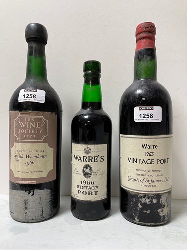 Lot 1258 - Warre's vintage port, Grants of St James's...