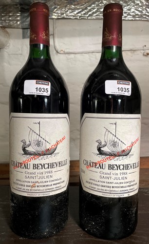 Lot 1035 - Chateau Beychevelle, St Julien 4eme Cru 1988,...