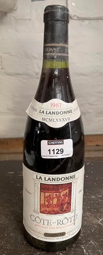 Lot 1129 - Côte-Rôtie, La Landonne 1987, E. Guigal, 1 bottle