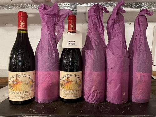 Lot 1130 - Chateauneuf du Pape 2007, Domaine Bois de...