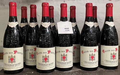 Lot 1134 - Chateauneuf-du-Pape, Clos des Papes 2010, Paul...