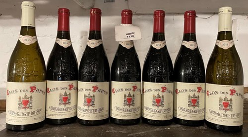 Lot 1136 - Chateauneuf-du-Pape, Clos des Papes 2013, Paul...