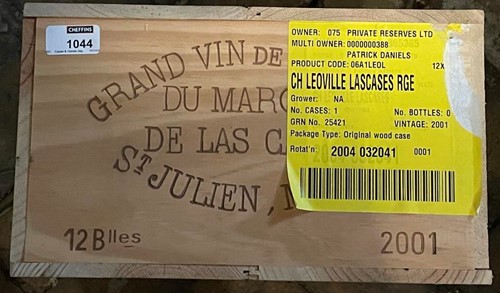 Lot 1044 - Chateau Leoville-Las Cases, St Julien 2eme Cru...