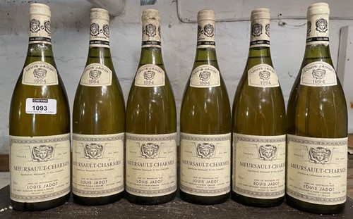 Lot 1093 - Meursault-Charmes 1er Cru, 1994, Louis Jadot,...