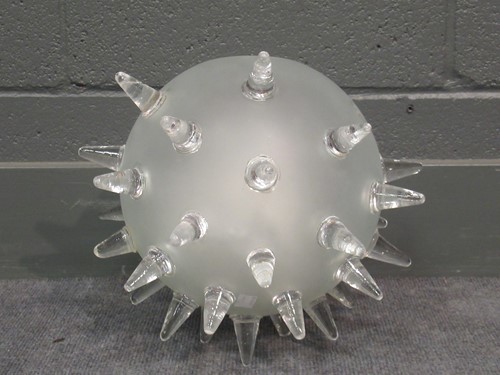 Lot 679 - A 1950/60's Sputnik style lampshade