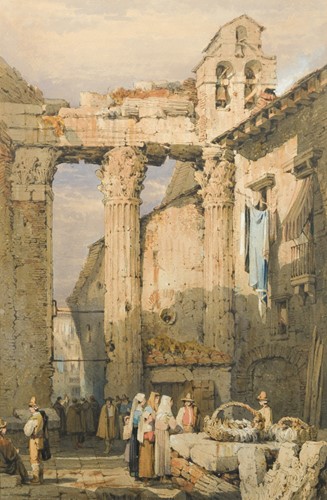 Lot 546 - Samuel Prout, OWS (British, 1783-1852)
