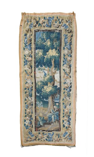 Lot 716 - A Flemish tapestry,  late 17th or early 18th century