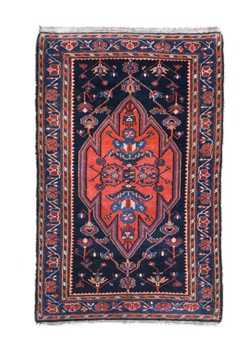 Lot 344 - A Mazlagan rug, circa 1910