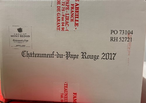 Lot 1114 - Chateauneuf-du-Pape 2017, Chateau Mont Redon,...