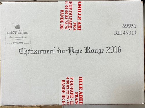 Lot 1116 - Chateauneuf-du-Pape 2016, Chateau Mont Redon,...