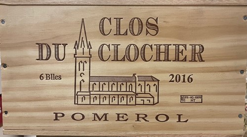 Lot 1007 - Clos du Clocher, Pomerol 2016, 6 bottles in...