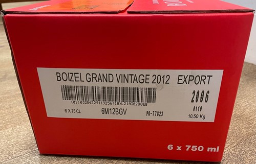 Lot 1215 - Champagne, Boizel Grand Vintage 2012, 6...