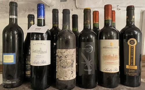 Lot 1195 - World wines, 18 bottles. Familia Zuccardi...
