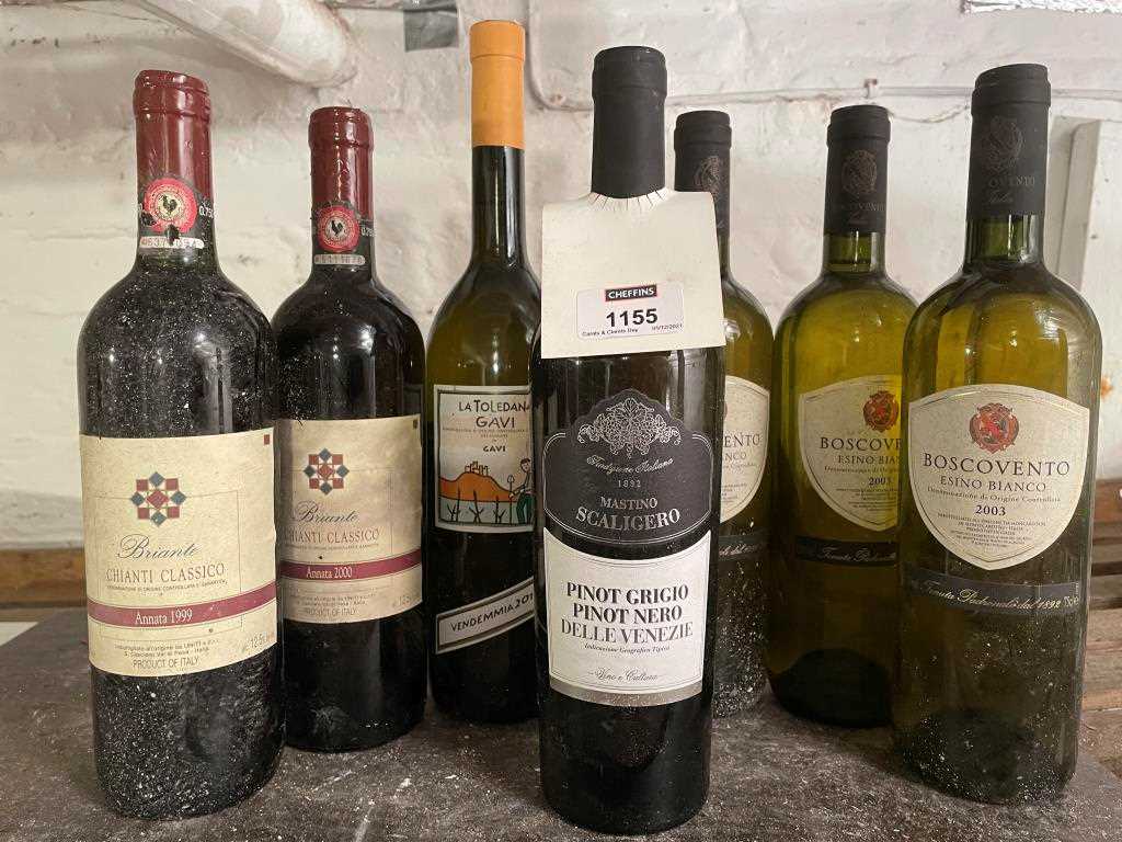 Lot 1155 - Mixed Italian wines, 15 bottles. Amarone...