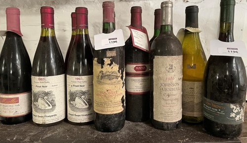 Lot 1196 - Mixed American and New Zealand wine, 13...