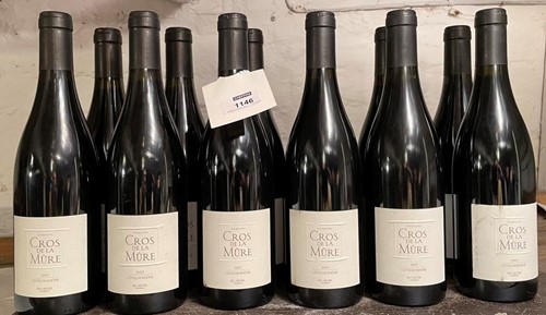 Lot 1146 - Cotes du Rhone, Domaine Cros de la Mure 2007,...