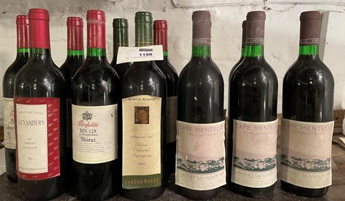 Lot 1198 - Mixed Australian wine, 18 bottles. Alexanders...