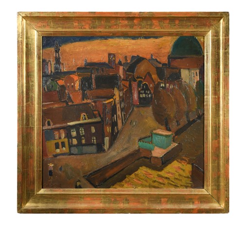 Lot 613 - Attributed to Gustave de Smet (Belgian, 1877-1943)