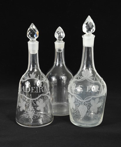 Lot 462 - A George III Madeira decanter, circa 1760-1775