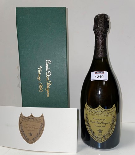 Lot 1219 - Dom Perignon 1990, 1 bottle, boxed