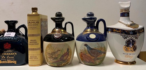 Lot 1295 - Mixed spirits and others. Rutherford whisky (2...