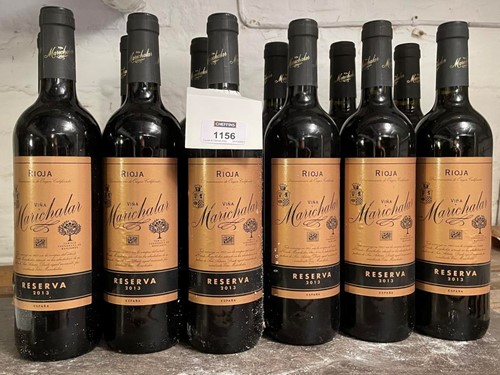 Lot 1156 - Rioja Vina Marichalar Reserva 2013, 12 bottles