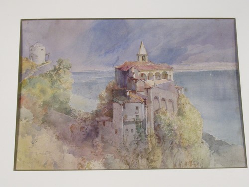 Lot 441 - B J M Danne, Italian views including one of...
