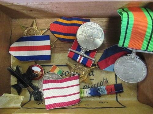 Lot 139 - A group of WWII medals (six) including...
