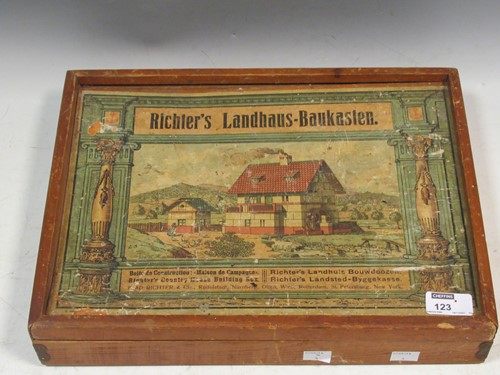 Lot 123 - Richters German construction blocks