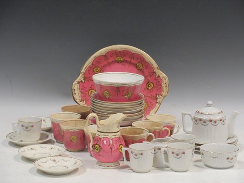 Lot 120 - Two tea services