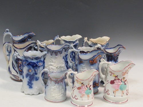 Lot 239 - Two early 20th century Rathbone blue and gilt...
