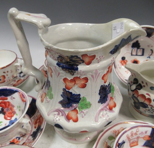 Lot 237 - A collection of 19th century Gaudy Welsh...