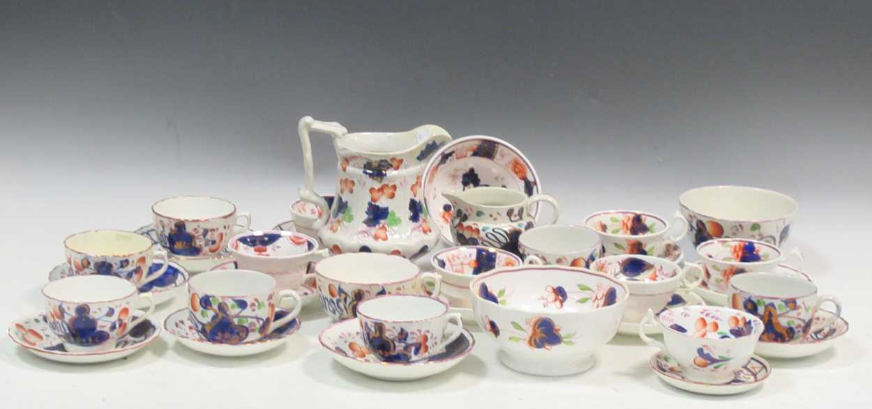 Lot 237 - A collection of 19th century Gaudy Welsh...