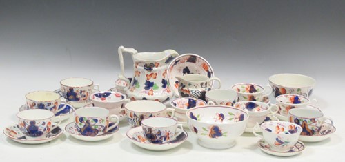 Lot 10 - A collection of 19th century Gaudy Welsh...