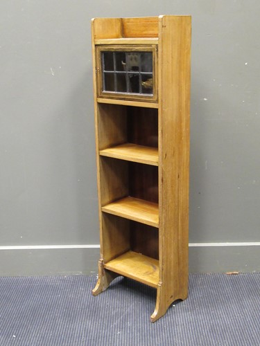 Lot 788 - A Liberty London narrow bookcase together with...