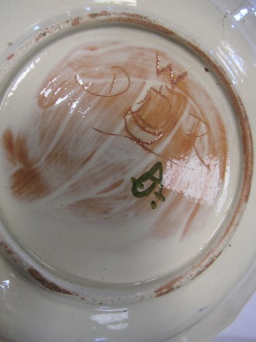 Lot 1 - A Della Robia dish, a Poole bowl and a...