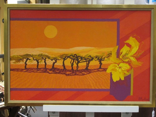 Lot 369 - Raymond Martinez, Mount Calvi, signed...