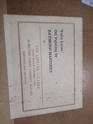 Lot 358 - Raymond Martinez, a group of three paintings,...