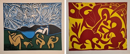 Lot 630 - Pablo Picasso (Spanish 1881-1973), two...
