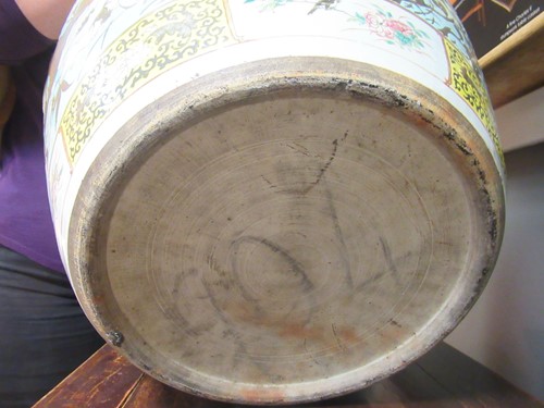 Lot 96 - A large late 19th century Chinese Guangxu...