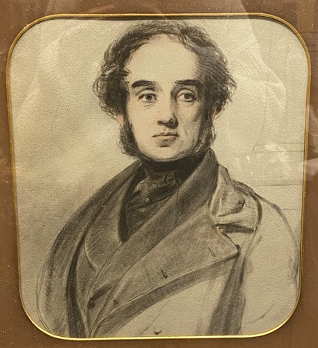 Lot 382 - Manner of Peter de Wint, Portrait of a man,...