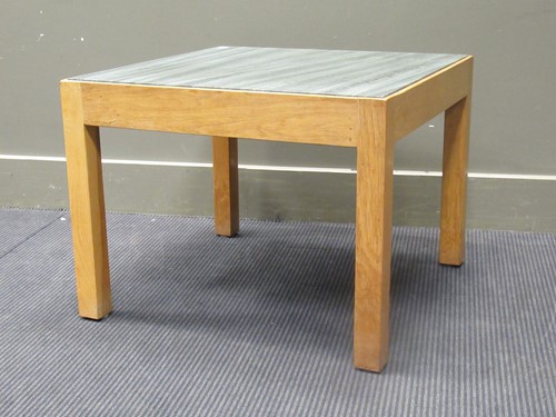 Lot 461 - A Scandinavian style trolley with foldover...
