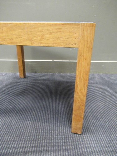 Lot 461 - A Scandinavian style trolley with foldover...