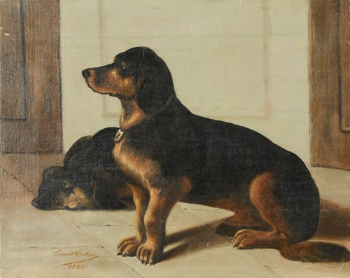 Lot 83 - Emil Rahm (German, 19th century)