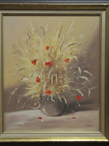 Lot 304 - Jeremy Barlow ROI, Harvest Study, signed lower...