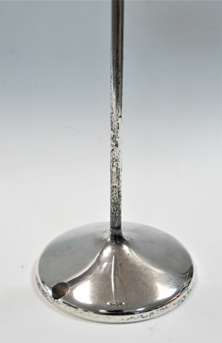 Lot 114 - Robert Welch, a pair of silver candlesticks, Birmingham 1971