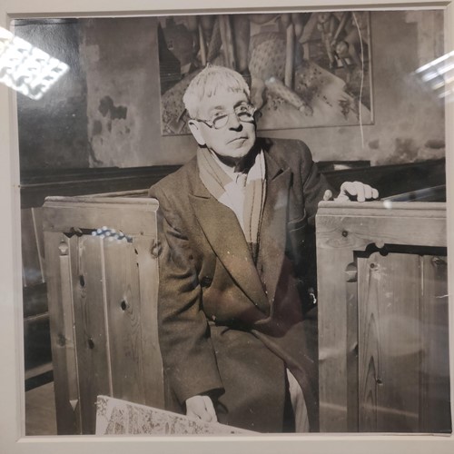 Lot 472 - A pair of photographs of Stanley Spencer, 23.5...