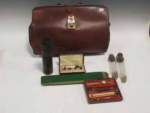 Lot 150 - A Sikes hydrometer together with various...