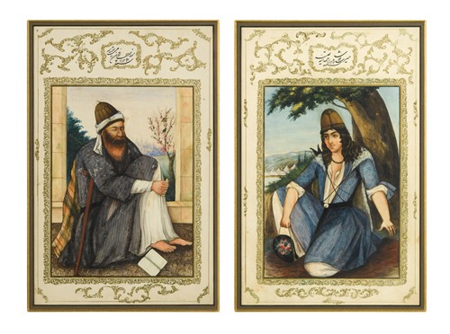 Lot 60 - Persian School, late 19th-early 20th century